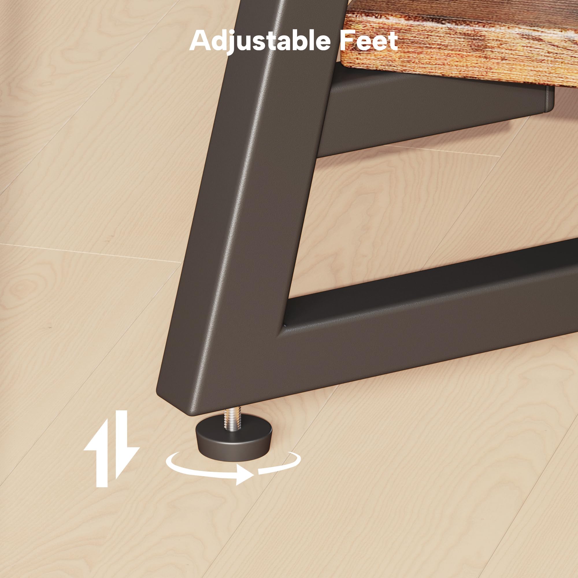 Homeiju rounded edges promote safety for families and children.