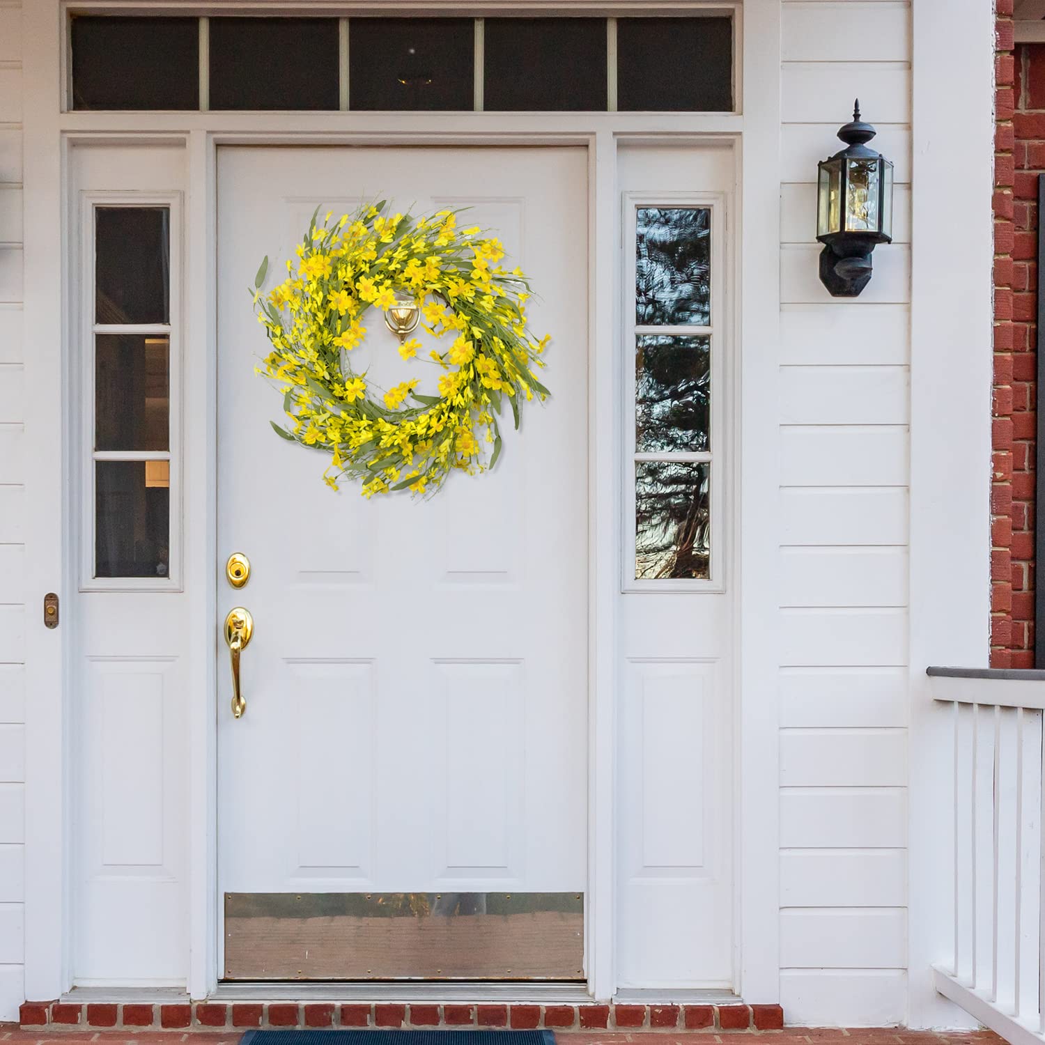 HomeKaren Mothers Day gift wreath that adds springtime charm