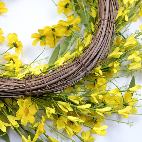HomeKaren silk leaves on a wood-like base for a durable, enduring look
