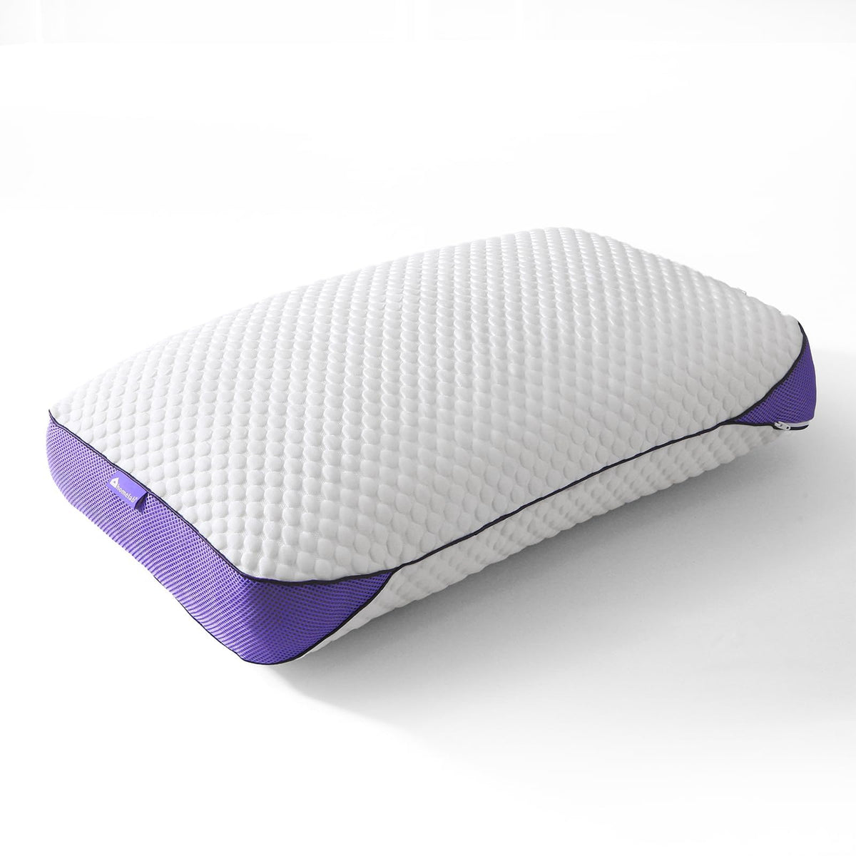 HOMELAB adjustable memory foam pillow cover open view showing removable inside pack for customization