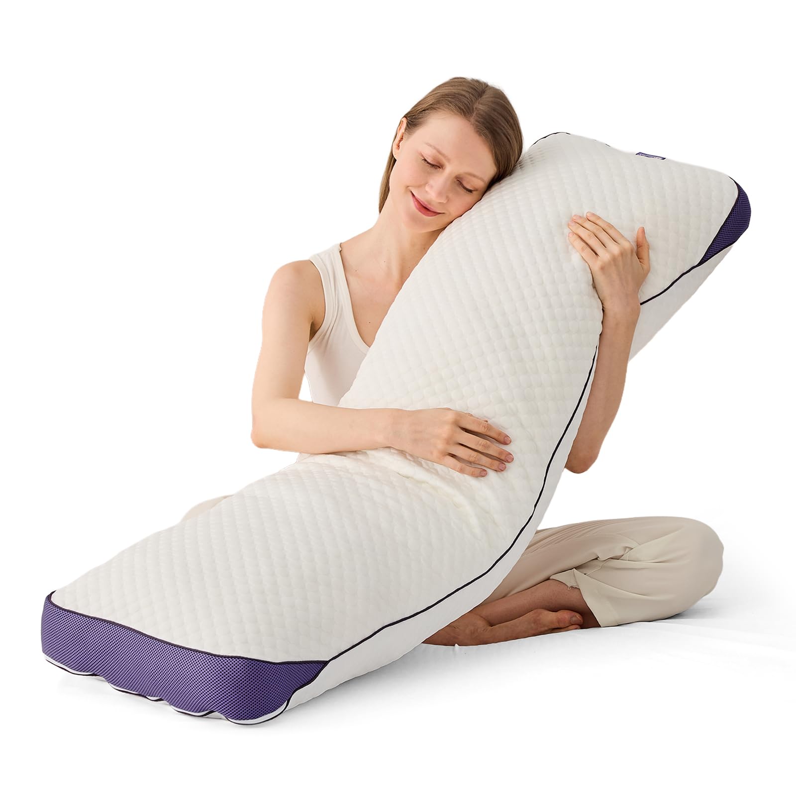 HOMELAB pillow supports multiple sleep positions for versatile comfort