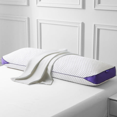 HOMELAB side sleeper memory foam provides targeted neck and shoulder support