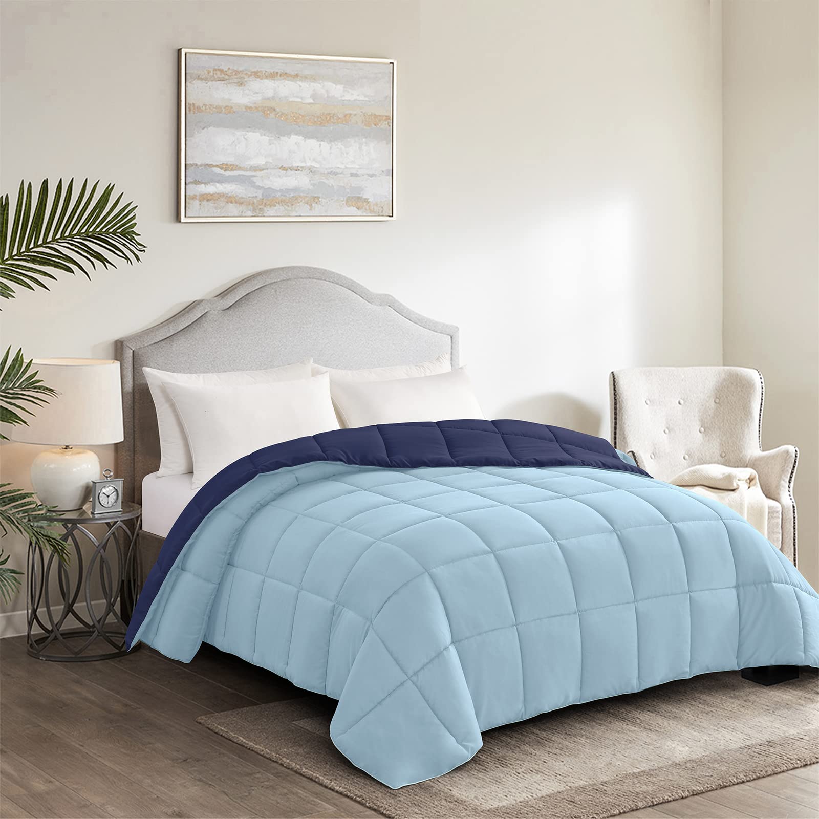 Homelike Moment comforter 4-corner tabs closeup anchors duvet cover securely