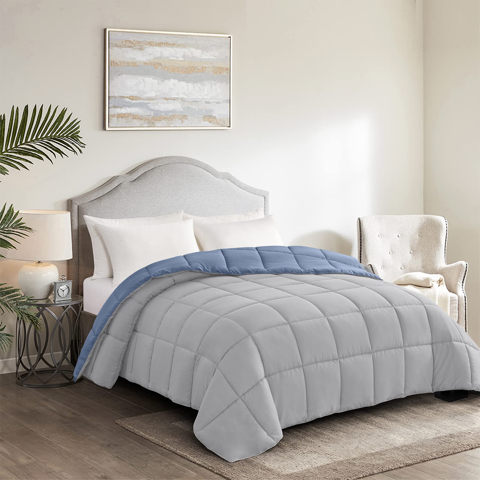 Homelike Moment microfiber filling feels soft and breathable.