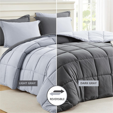 Homelike Moment two pillow shams 20x36 with flange for a polished bedroom look.