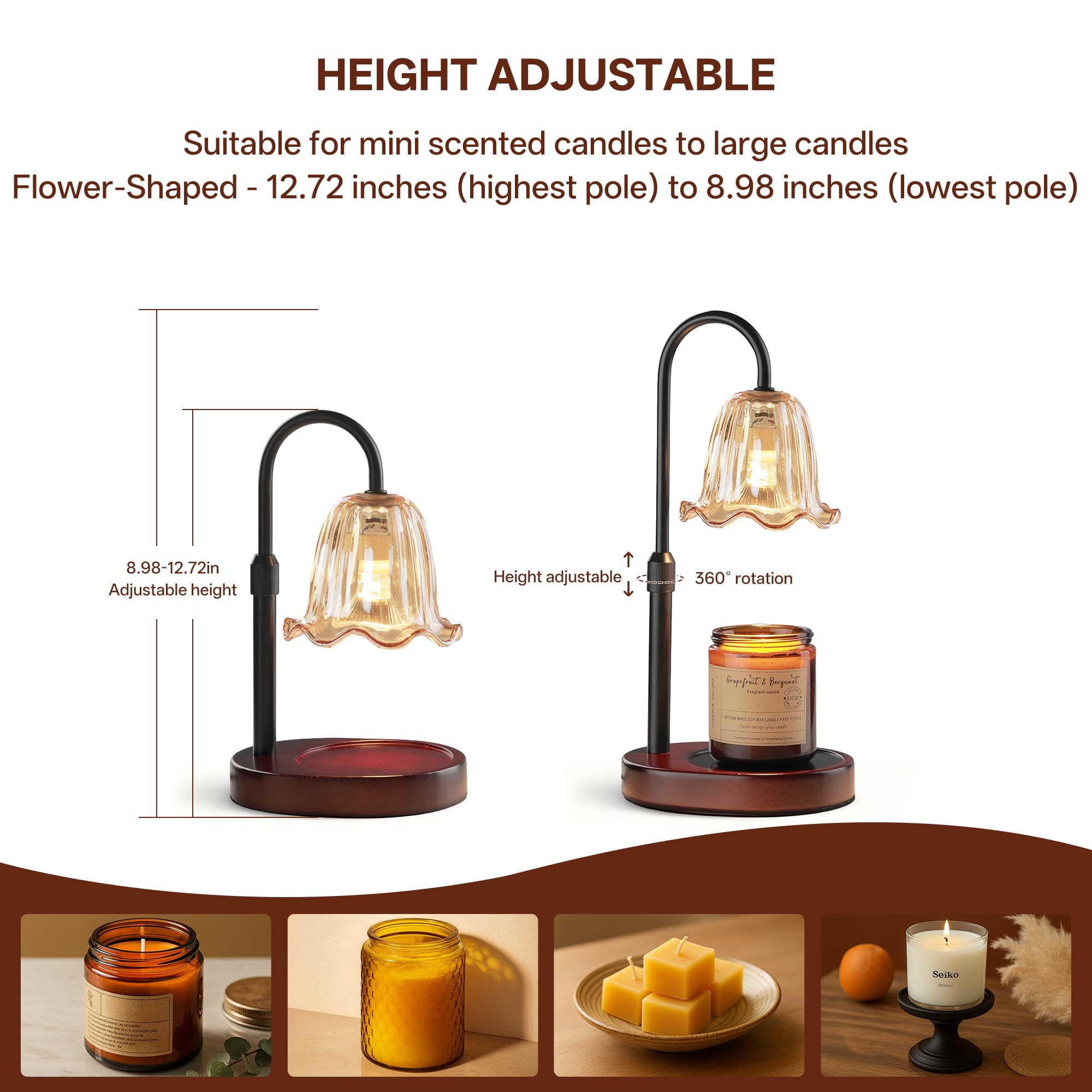 Homelist flameless safety design reduces risk for homes with kids or pets.