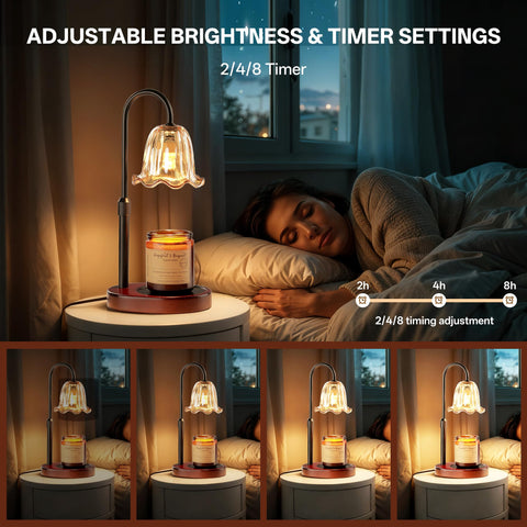Homelist floral-inspired metal finish adds modern elegance to any room.