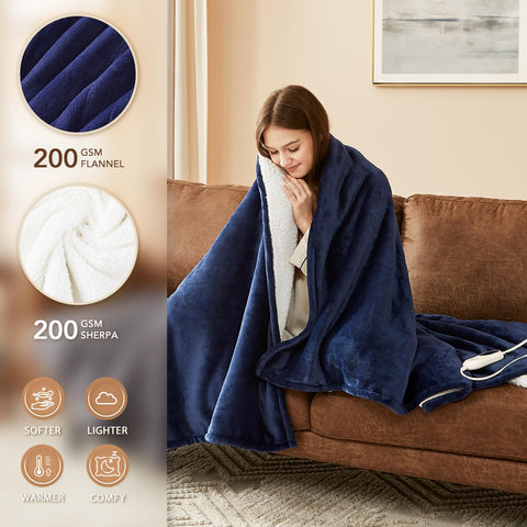 Homemate control panel shows 10 heat levels for customizable comfort.