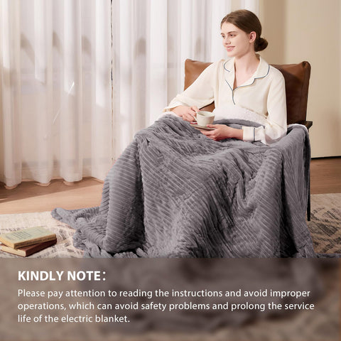 Homemate ETL-certified blanket with overheating protection for safe use