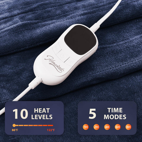 Homemate auto-off feature highlights safety and energy-saving use.