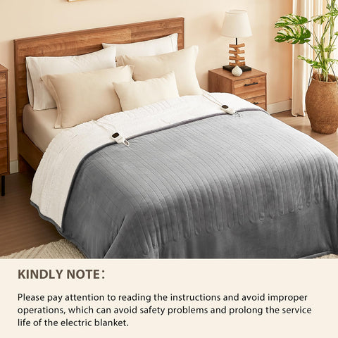 Machine-washable Homemate blanket ready for simple care