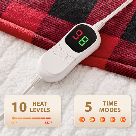 Homemate one-button control demonstrates simple, quick temperature adjustments for cozy heat