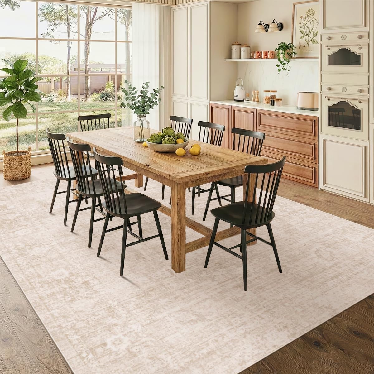 Homemate washable rug packaging creases smooth easily after unpacking