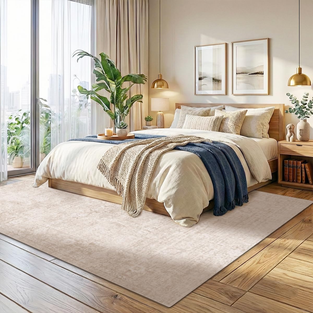 Homemate washable rug soft plush surface underfoot ideal for everyday use