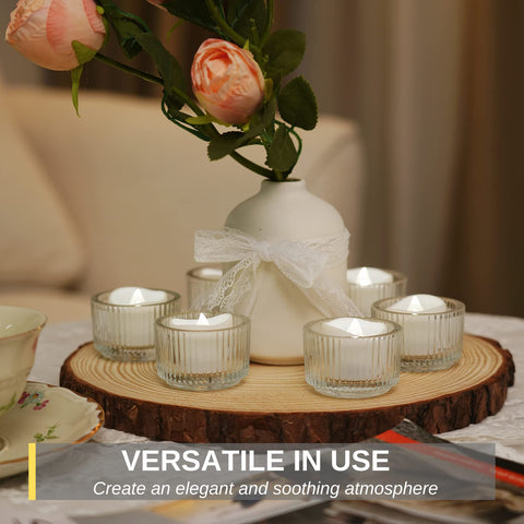 Homemory long-lasting tea lights run 200+ hours