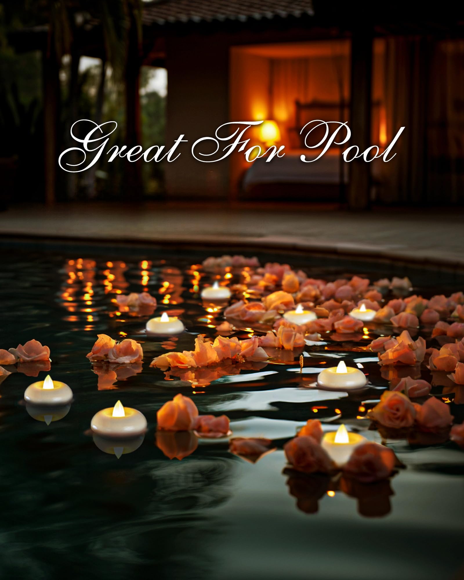 Homemory 200Hour Battery Tealight delivers extended glow for long events.