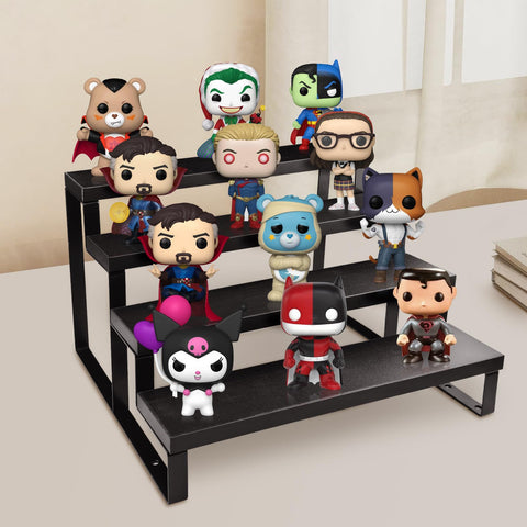 HomePekite action-figure display stand doubles as decor and collection showcase.