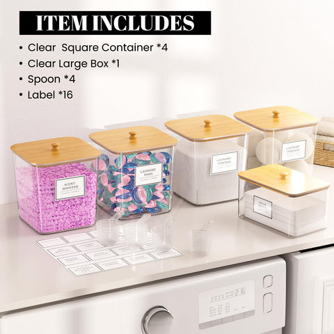 HomePekite waterproof labels ensure durable, easy-to-read contents.