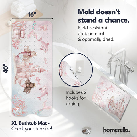 Homerella textured top provides non slip surface with comfortable feel