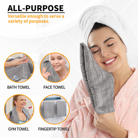 HOMERHYME kitchen hand towels for drying hands or dishes with ease