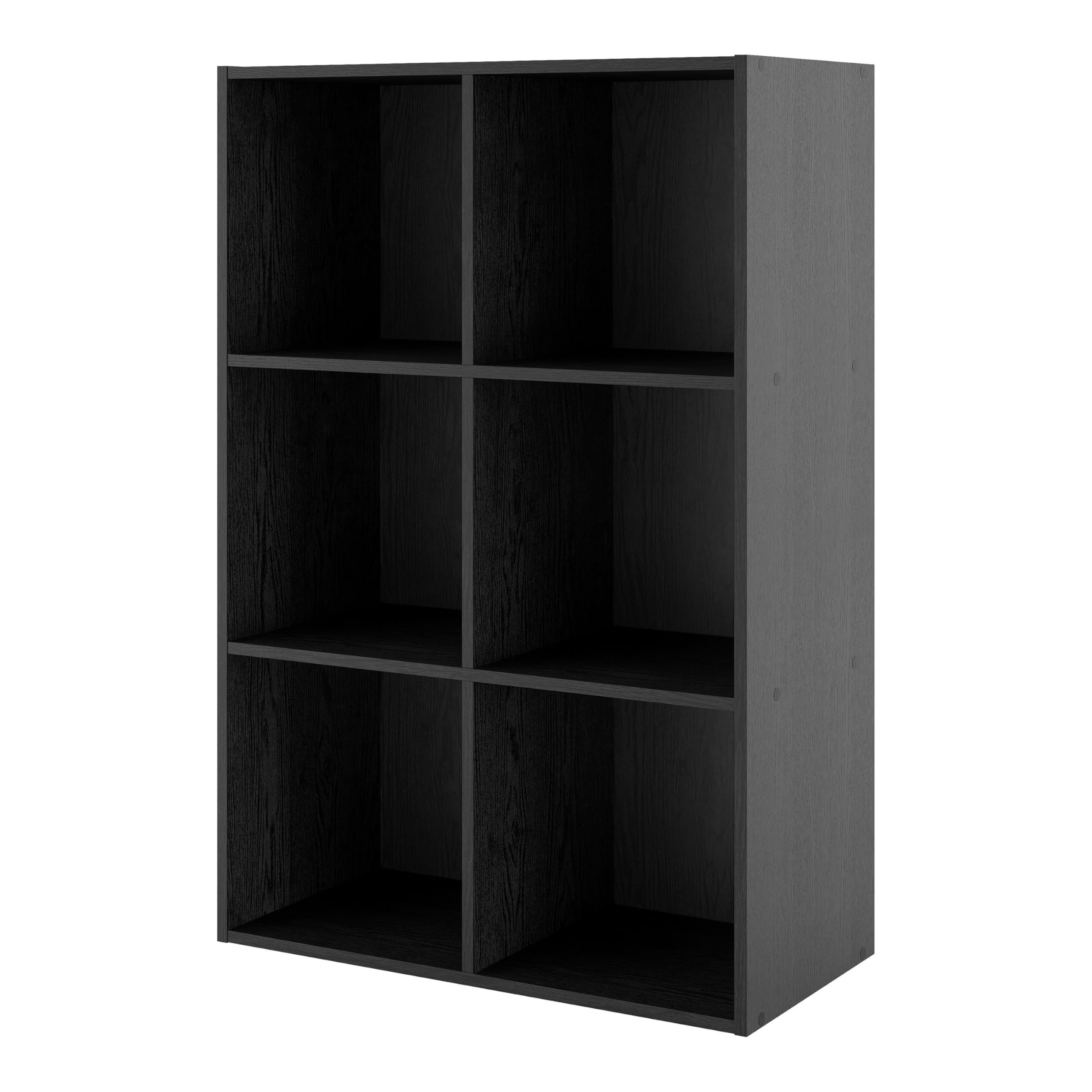 Homes Inside + Out Apexa 2-Cube Open shows flexible storage for books and bins.
