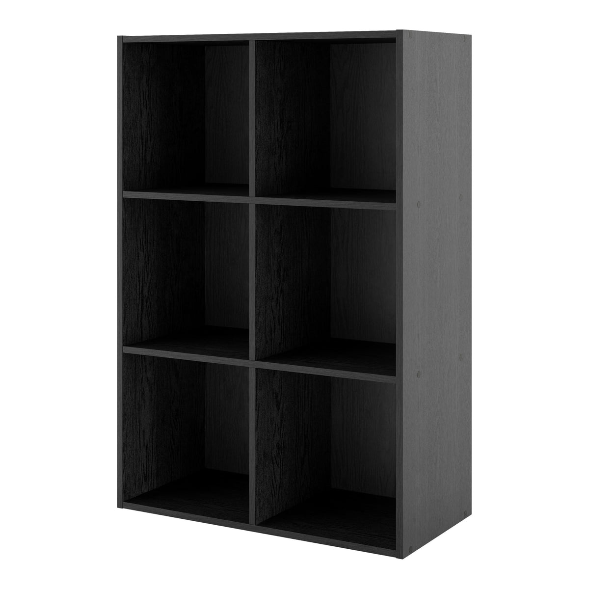 Homes Inside + Out Apexa 2-Cube Open shows flexible storage for books and bins.
