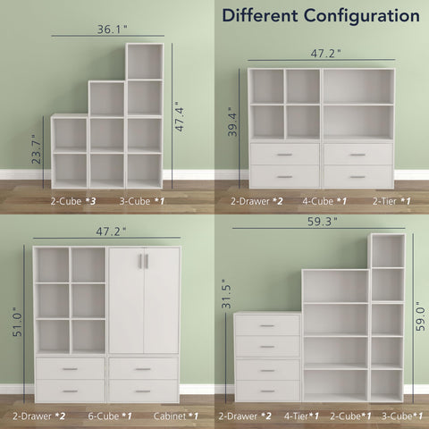 Apexa ideal for dorm rooms offering compact, tidy storage.