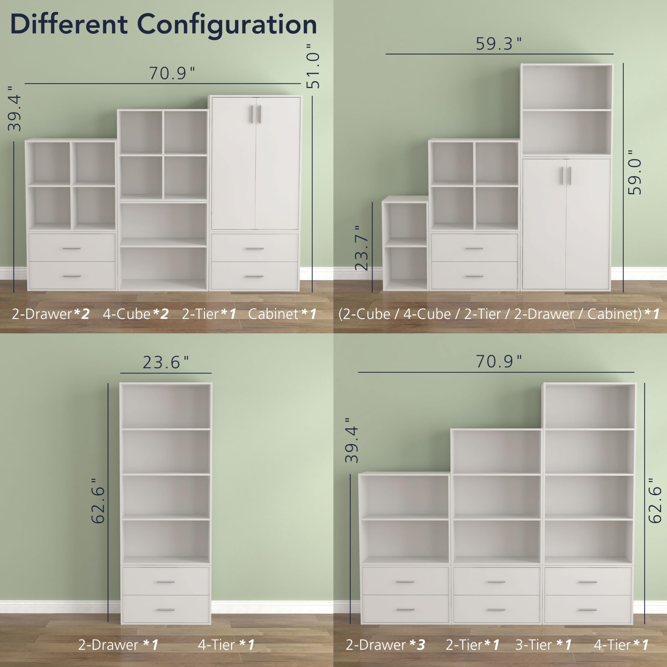 Apexa 3-Cube in a home office keeps files organized.