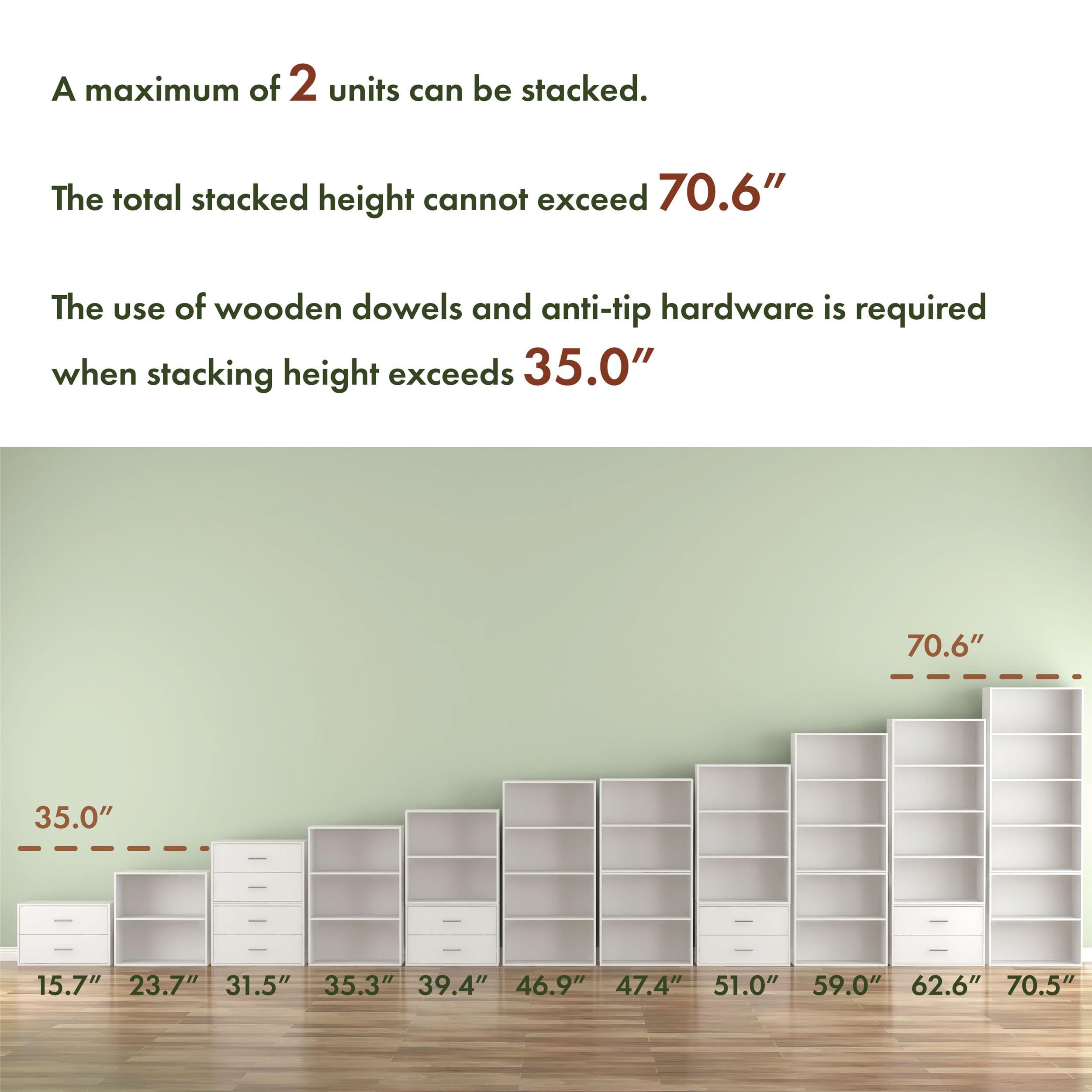 Apexa 3-Tier Doors by Homes: Inside + Out, closed storage for clutter