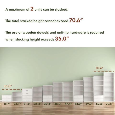 Apexa 3-Tier Doors by Homes: Inside + Out, closed storage for clutter