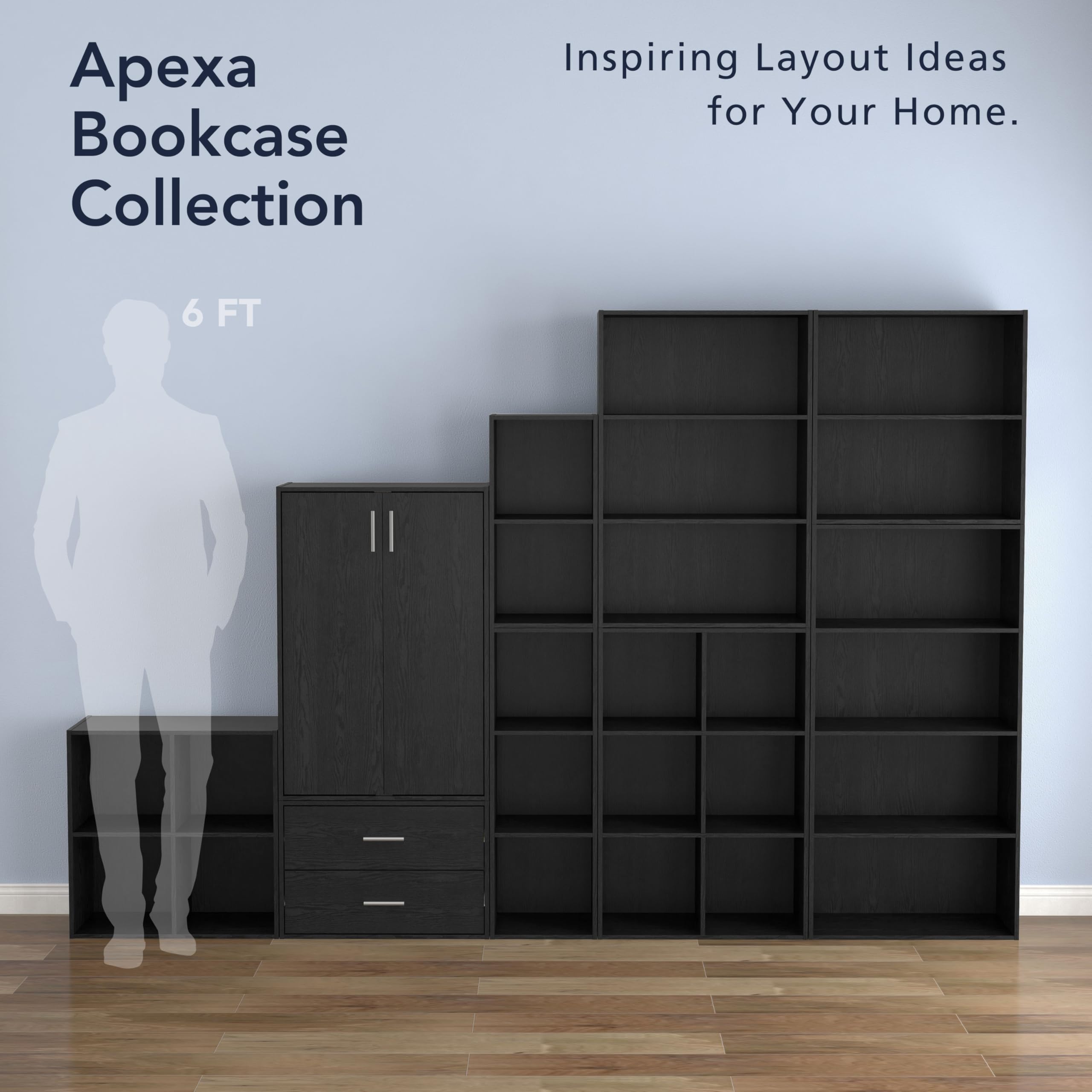 Homes Inside + Out Apexa open tier fits dorm corner spaces