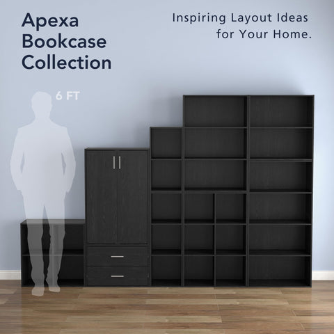 Homes Inside + Out Apexa open tier fits dorm corner spaces