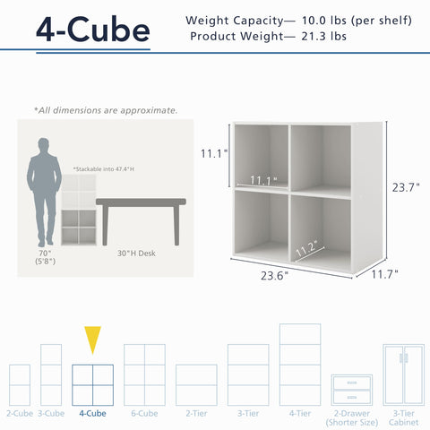 Apexa stackable organization shelves maximize space in dorm rooms