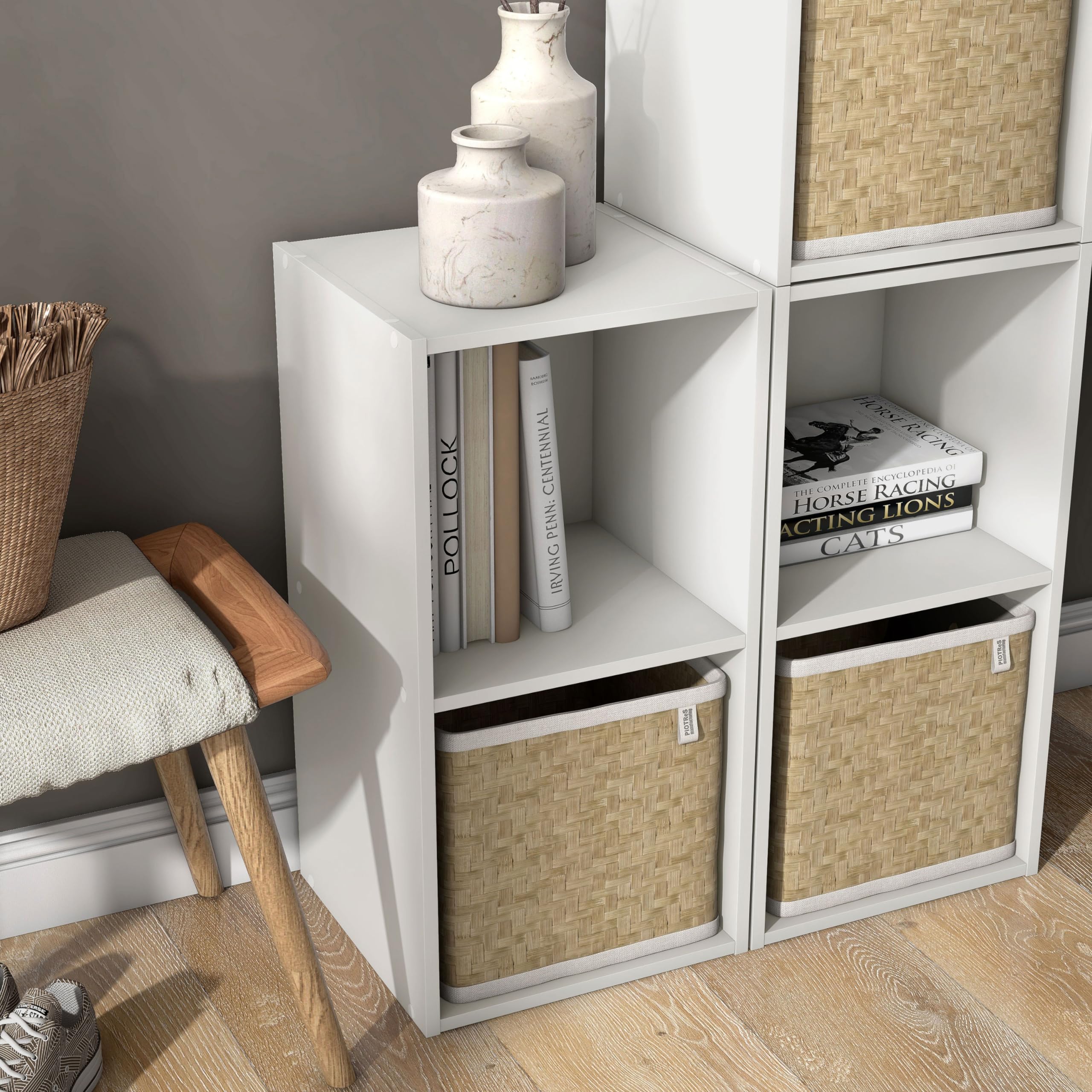 Apexa wood-grain surface adds warmth to home decor.