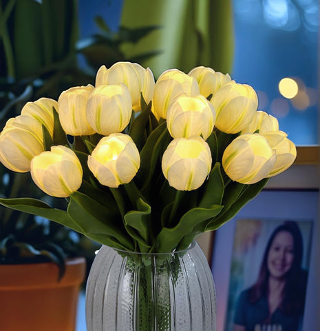 HOMESEASONS ideal wedding or home decor accent with gentle glow.