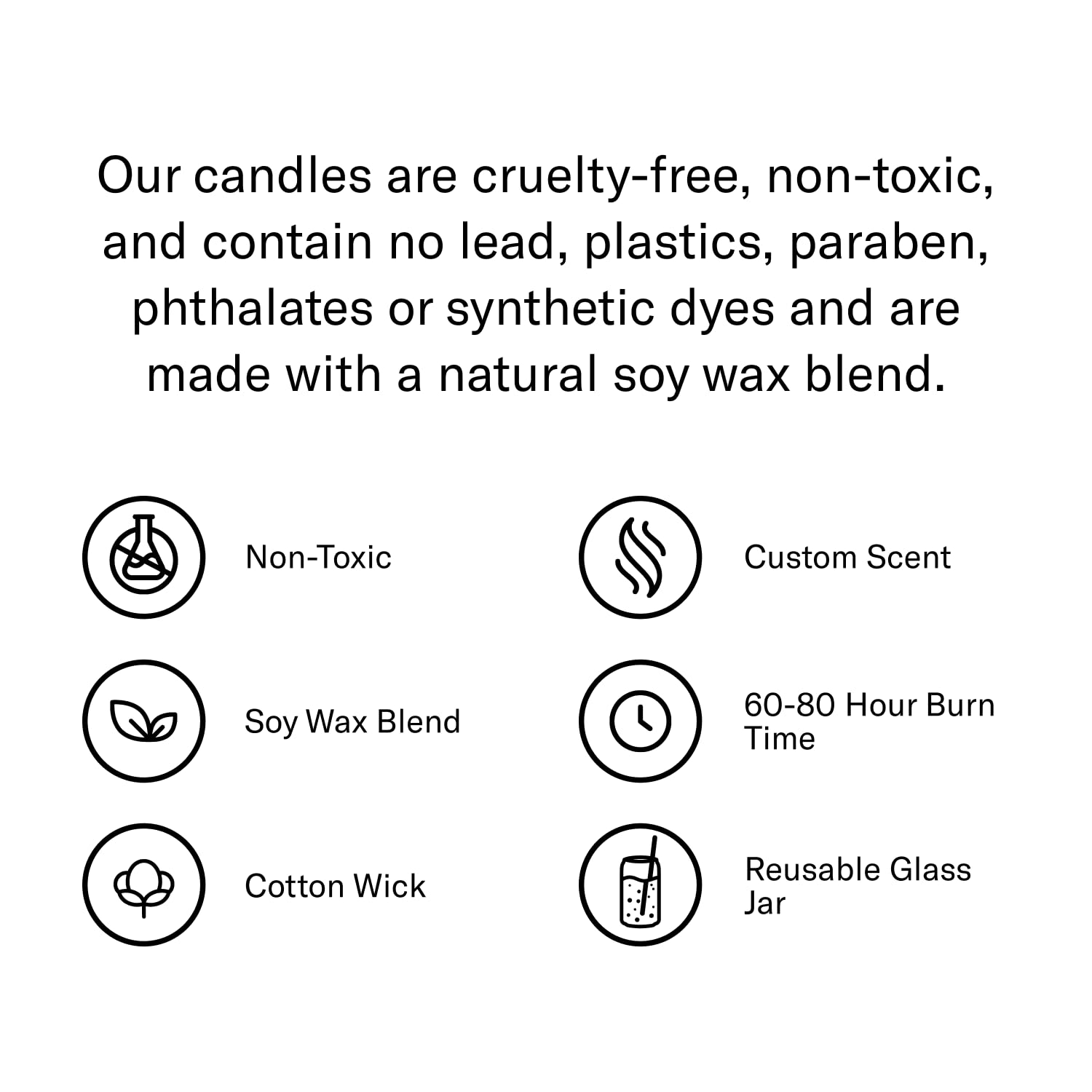 Homesick cruelty-free non-toxic label communicates safe, thoughtful product choice.