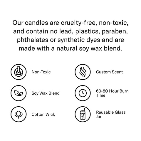 Homesick cruelty-free non-toxic label communicates safe, thoughtful product choice.