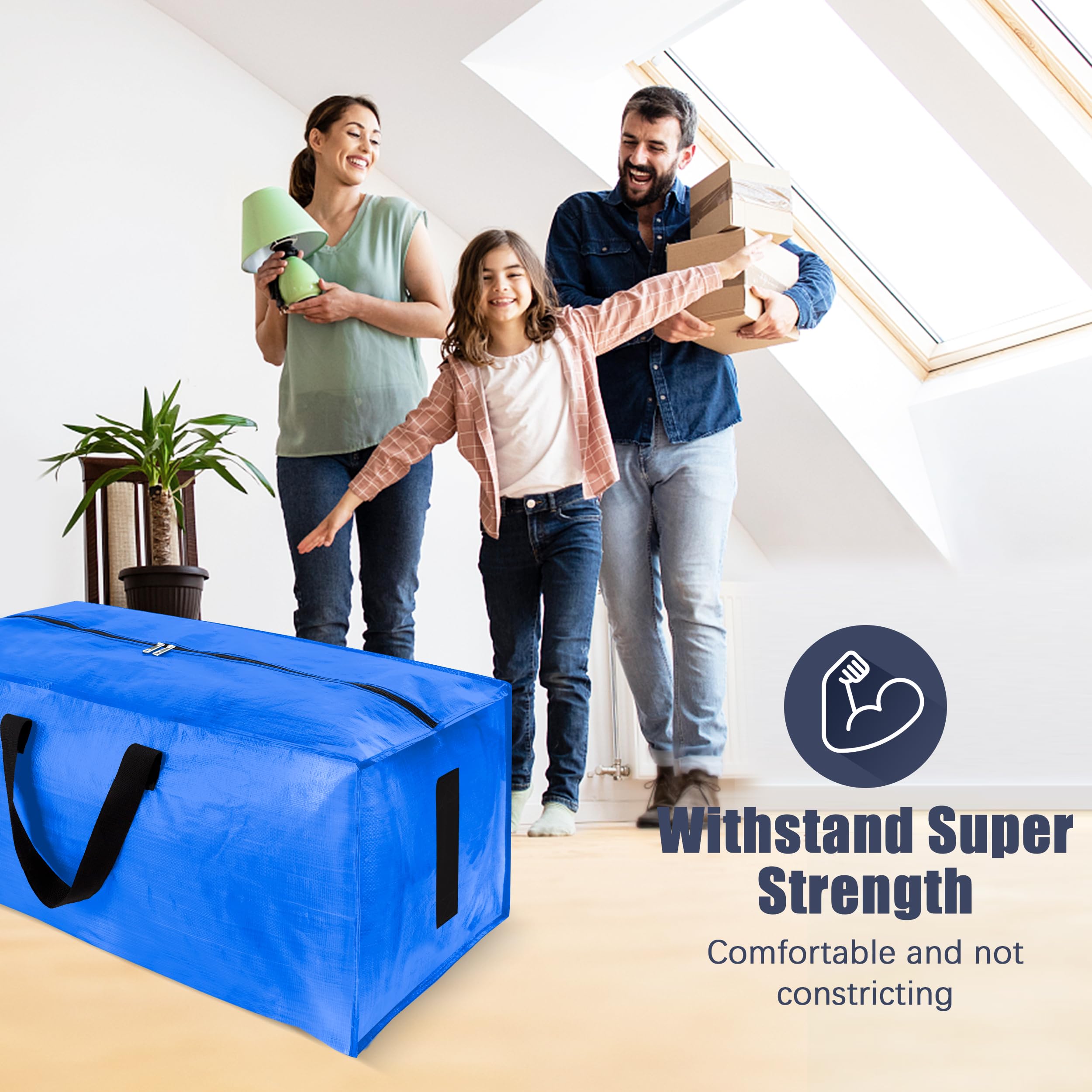 HOMESURE durable bags ideal for dorm room organization and heavy loads