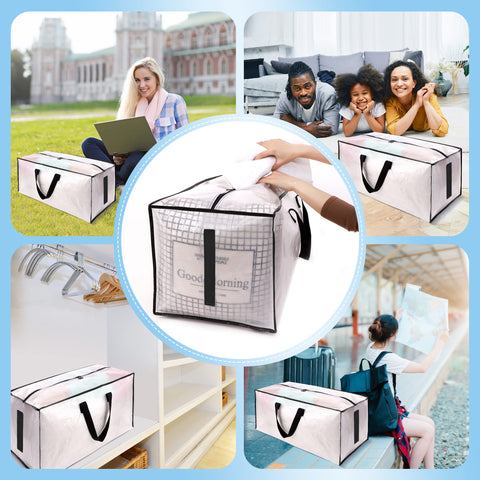 HOMESURE four-pack saves space and budget for dorm moves.