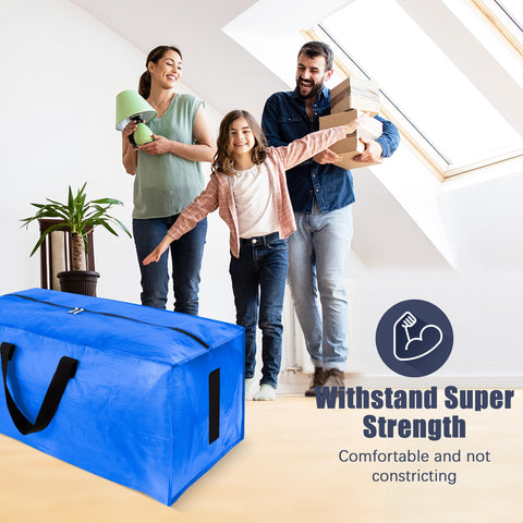 Homesure high-capacity bags fit clothes, blankets, and more