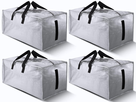 HOMESURE large bag with zipper and carrying handles for easy moving