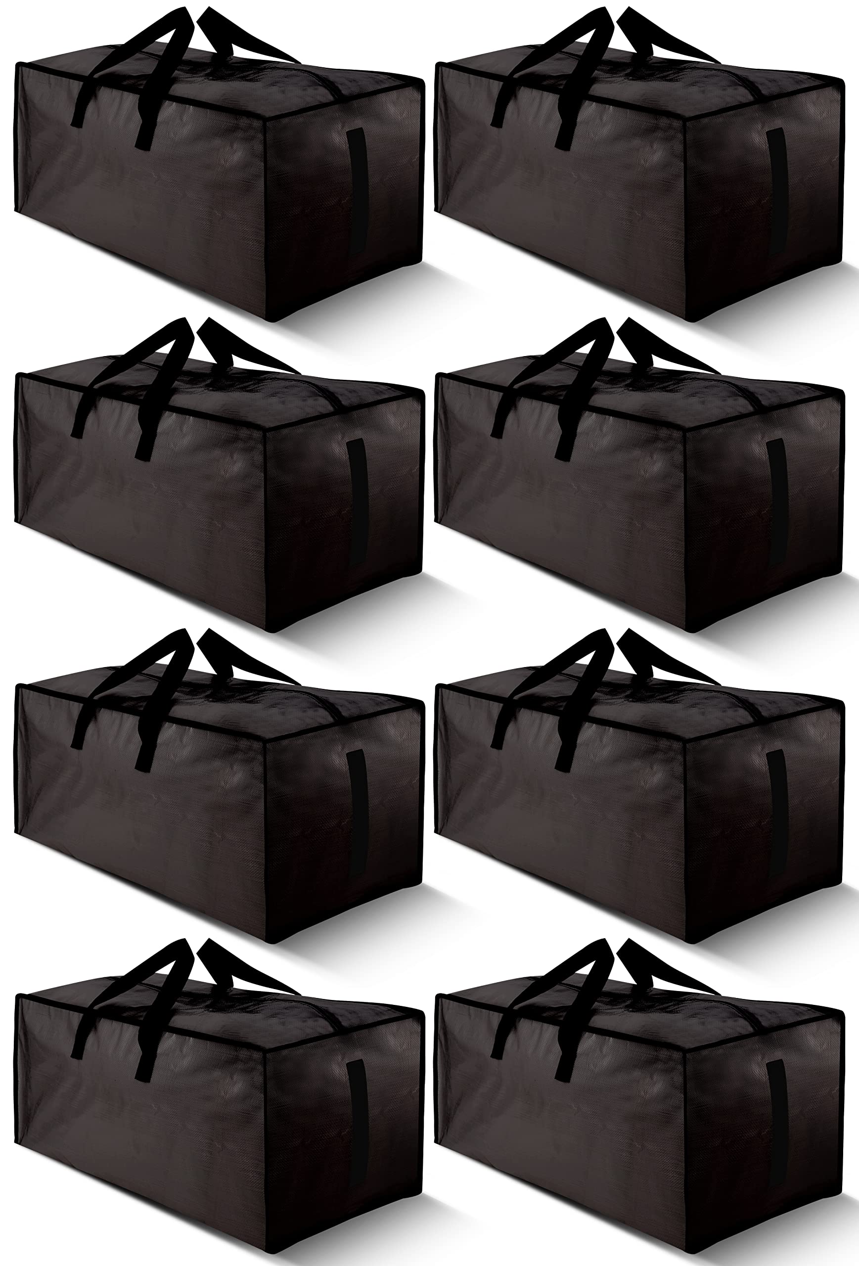 HOMESURE large bags with zippers and carrying handles for easy moving and storage.