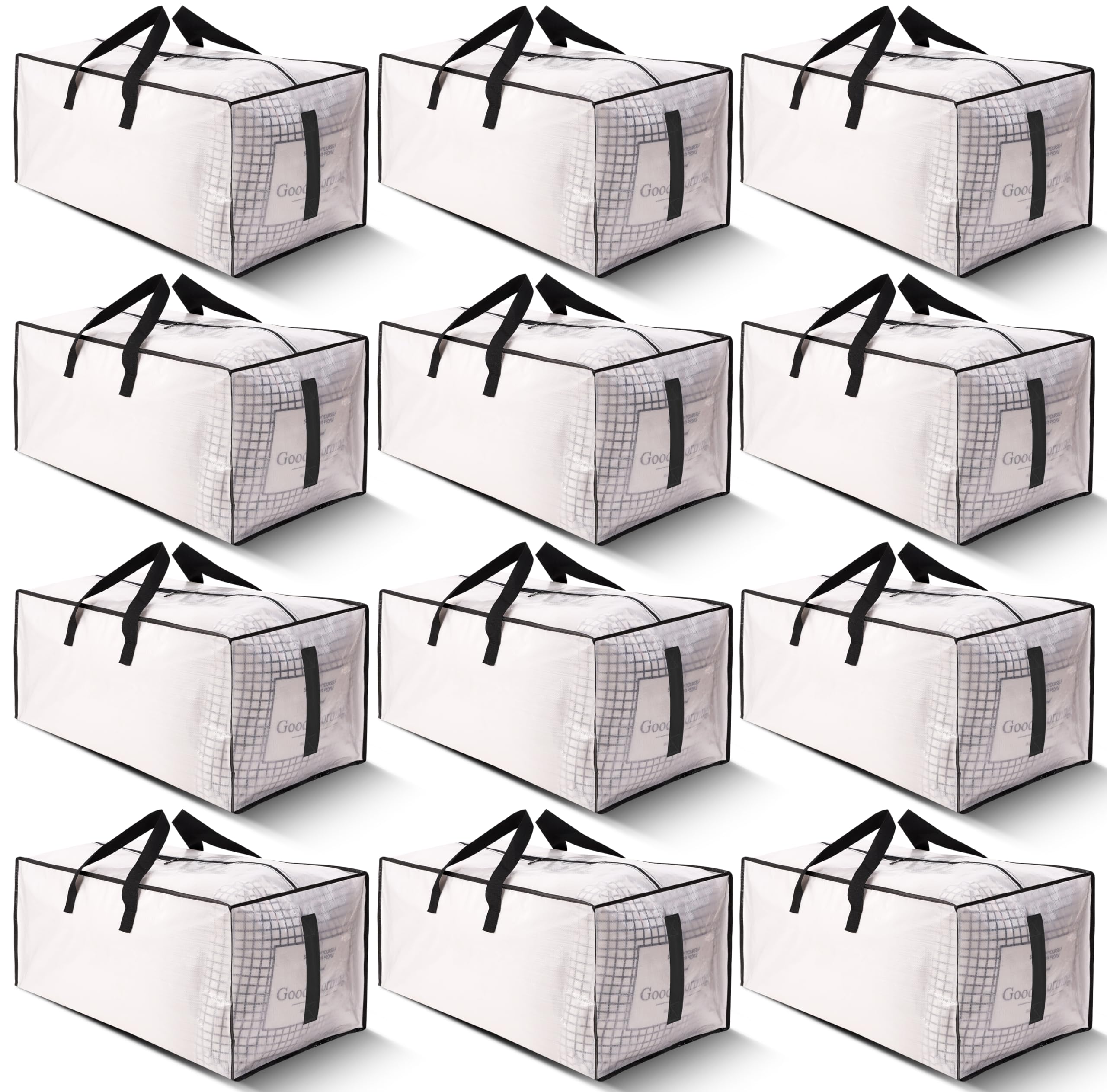 HOMESURE large moving bag with zipper closure for secure transport.