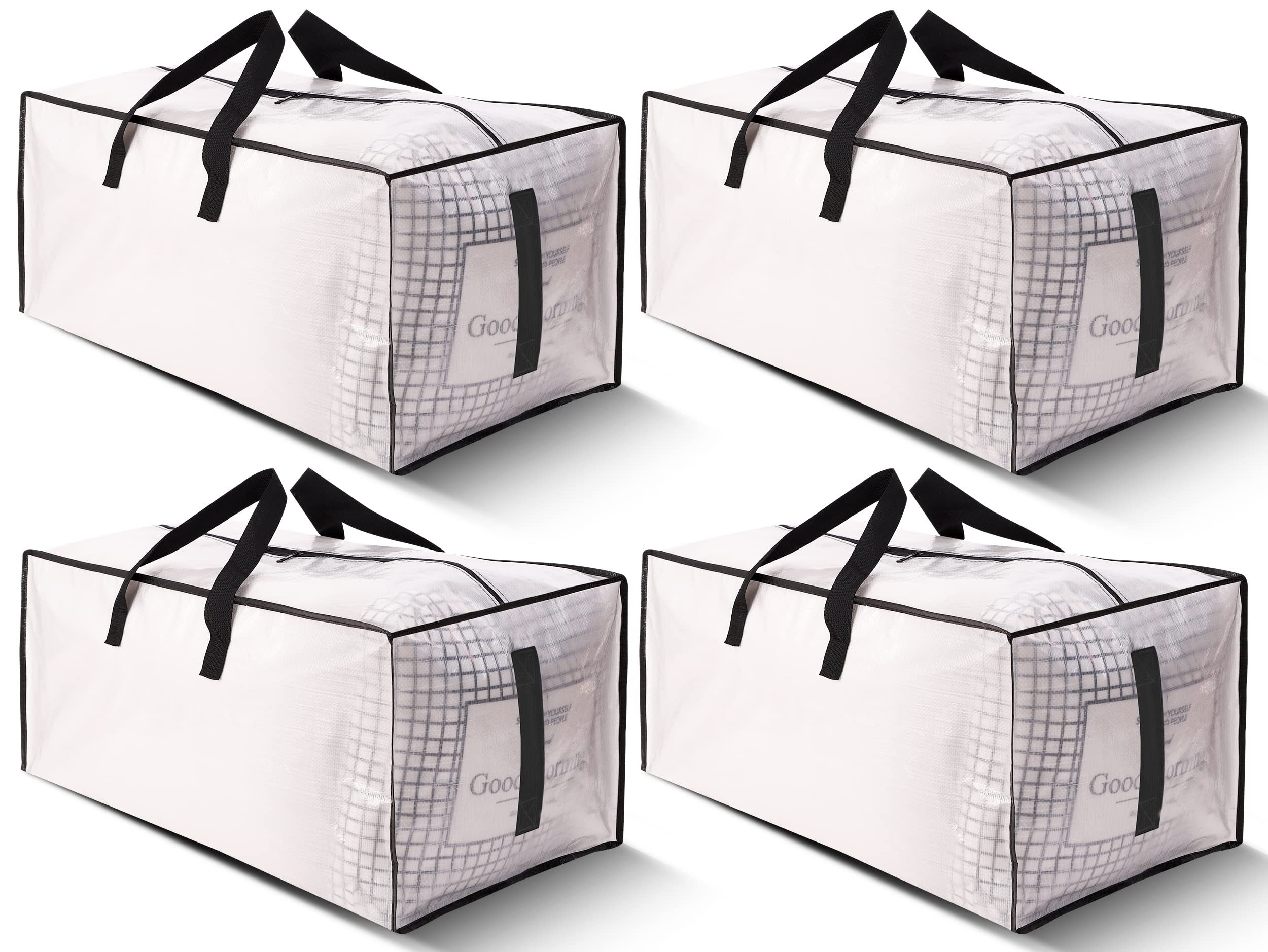 HOMESURE large moving bag with zipper and handles for easy transport.