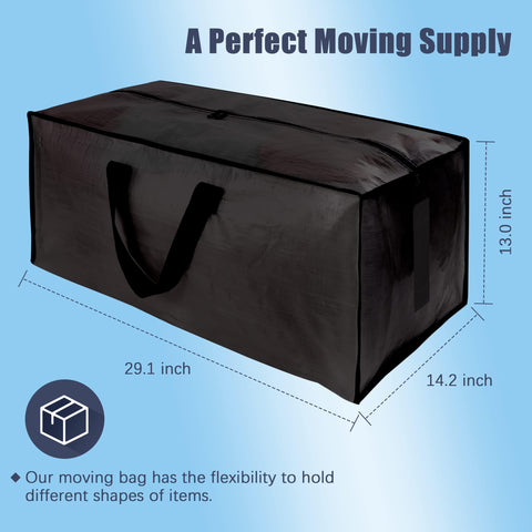 HOMESURE moving bag with carrying handles for easy lifting and handling.