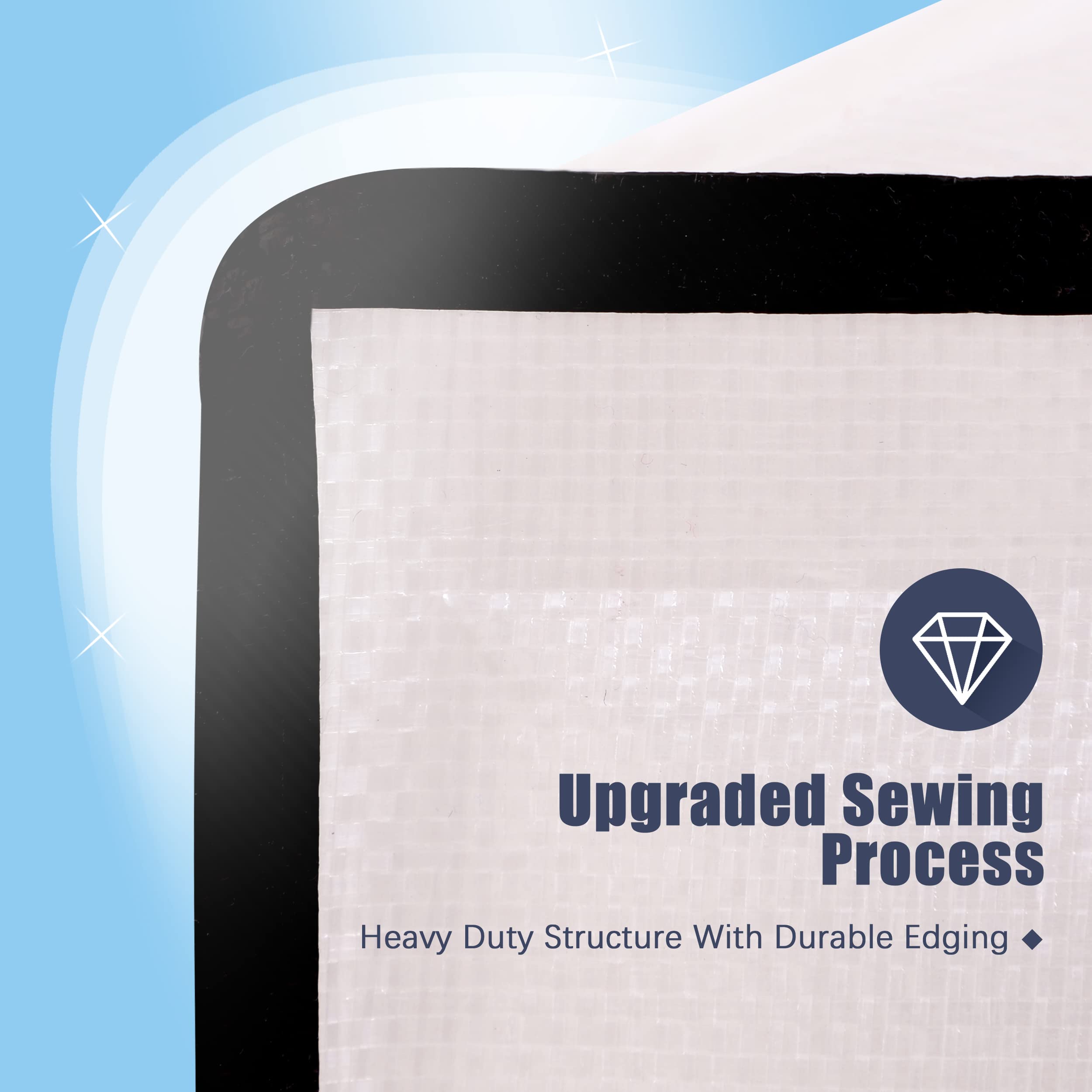 HOMESURE see-through design helps inventory items at a glance.