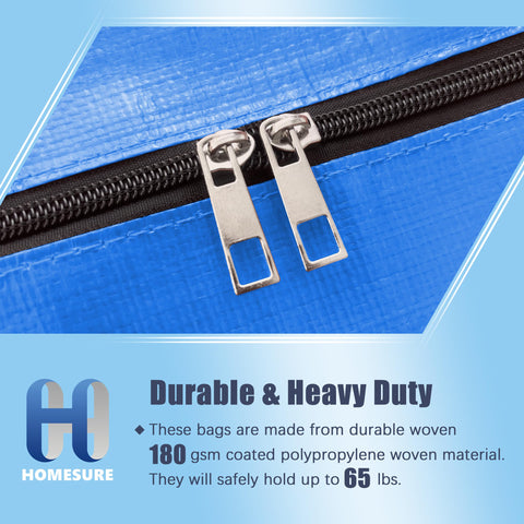 Homesure bags use moistureproof material for protected contents during transport