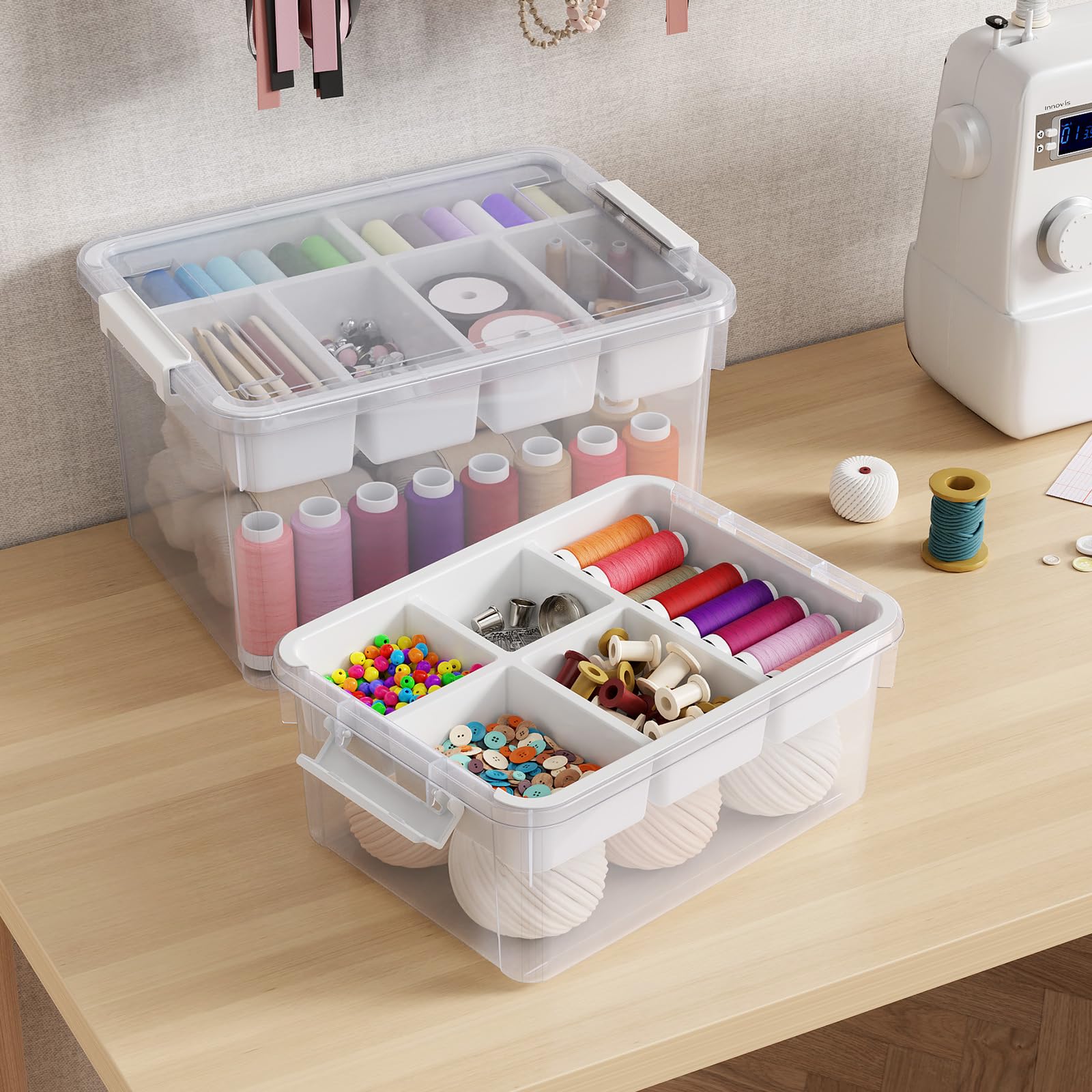 HOMETUK odorless-pp-plastic construction ensures durable, chemical-free organization.