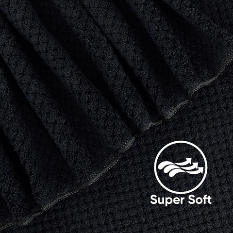 HOMEXCEL towel microfiber close-up showing softness and durability.
