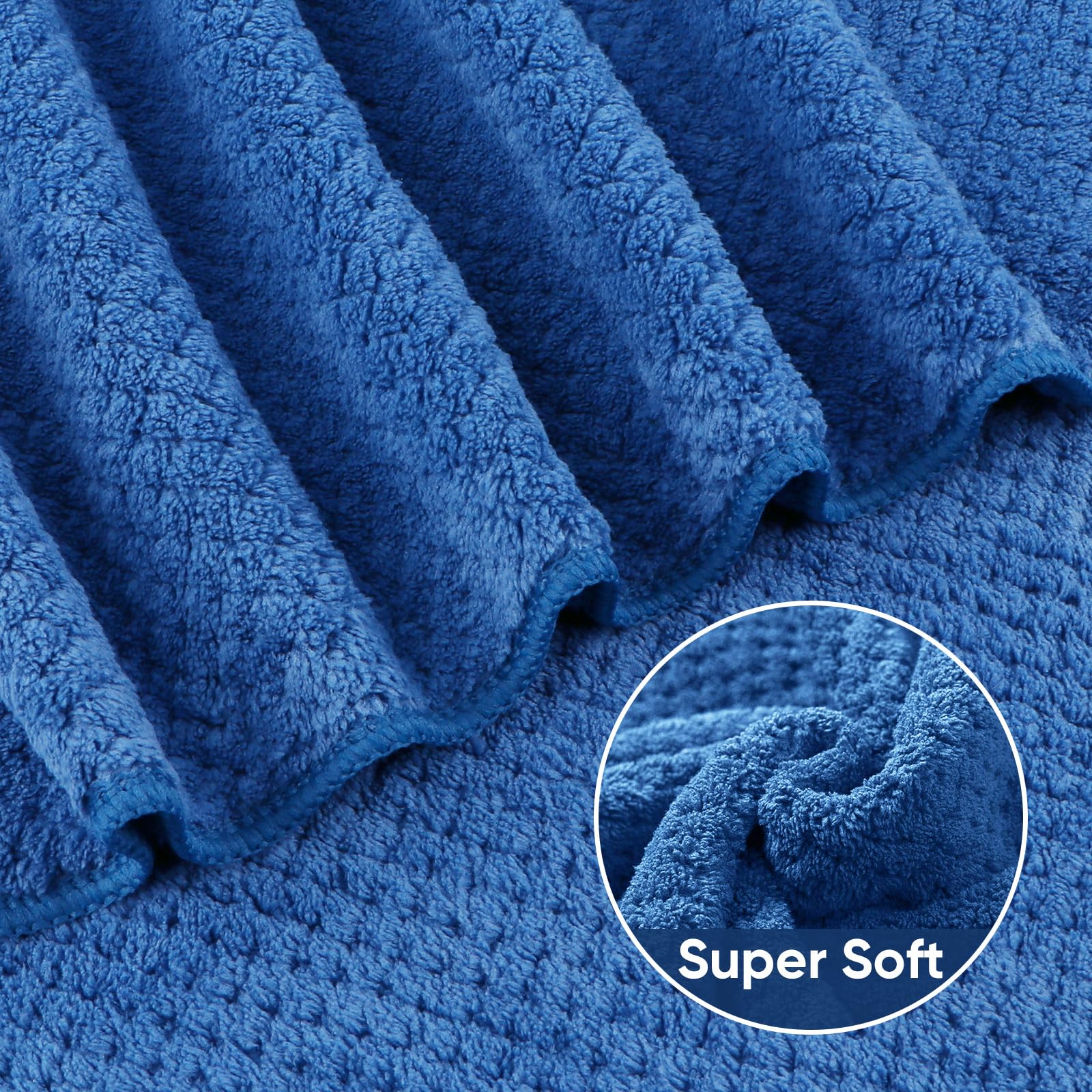 HOMEXCEL lint-free towels stay pristine even after multiple washes.